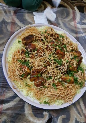 صورة لوصفة كبسة سورية