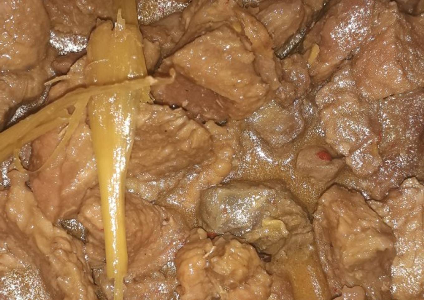 Rendang Daging sapi