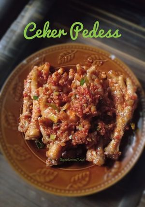 Foto resep Ceker Pedess