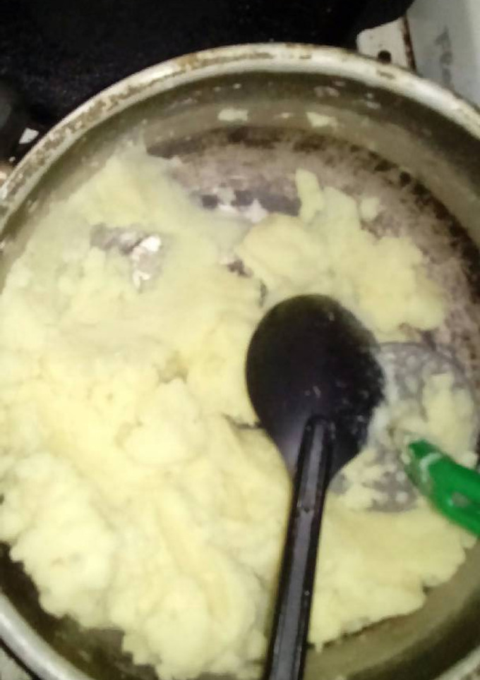 Una foto de Puré de papas