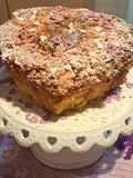 Cuore di mele con crumble rosa di mandorle 🍎🍋🍊🥧👩‍❤️‍👨🍾🥂💝