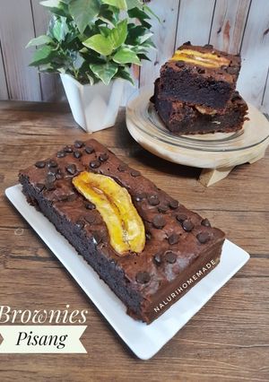 Foto resep 51.2024. Brownies Pisang (Gluten Free)