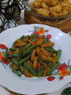 Foto resep Tumis Tempe Kacang Panjang