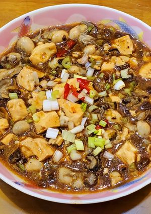豆腐鮮蚵 的食譜成品照片