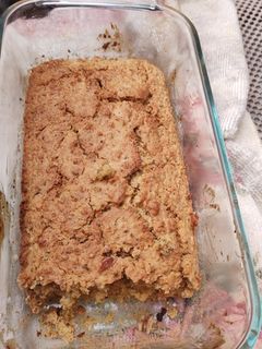 Una foto de Torta de avena y naranja 🍊😋