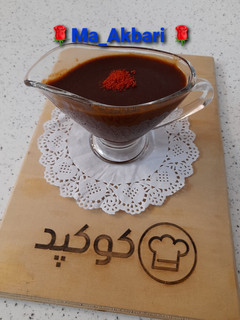 عکسی از دستور سس قرمز