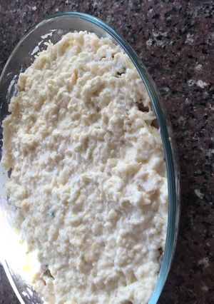 صورة لوصفة البشاميل مع رز