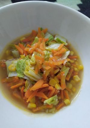 Foto resep Tumis Wortel Sawi Jagung
