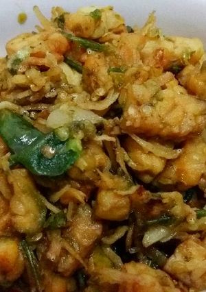 Foto resep Tempe Teri Cabai Hijau