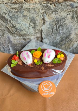 Foto resep Pudding Cokelat Ulang Tahun