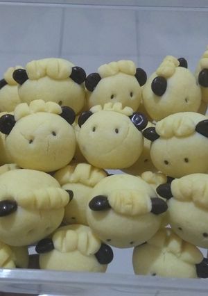 Foto resep German sheep cookies ala mamah byan
