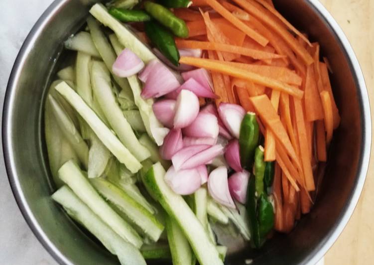 Resep Asinan / Acar, Lezat Sekali
