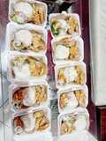 Jumat berkah (Nasi Putih,Capcay Goreng,Chicken Strip)