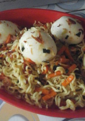 Foto resep Mie telor