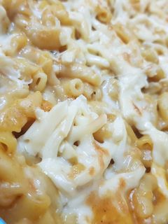 صورة لوصفة معكرونة سهلة ولذيذة 🤤😍
