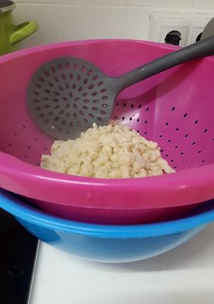 Una foto de Nokedli - comida húngara en castellano