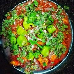 A picture of Vegetable karhai.