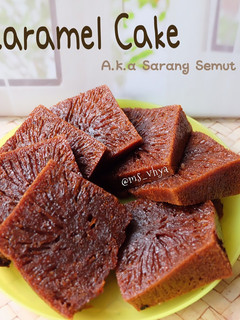 Foto resep Caramel cake / sarang semut
