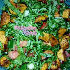 A picture of Lettuce salad.