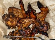 A picture of whole chicken wings