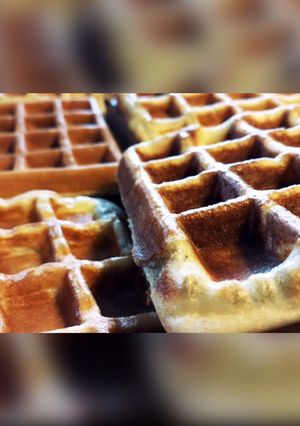 Hagyományos gofri recept fotója