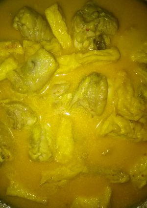 Foto resep Opor ayam tahu sederhana