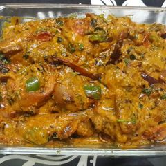 A picture of Peshawari Chicken Karahi.