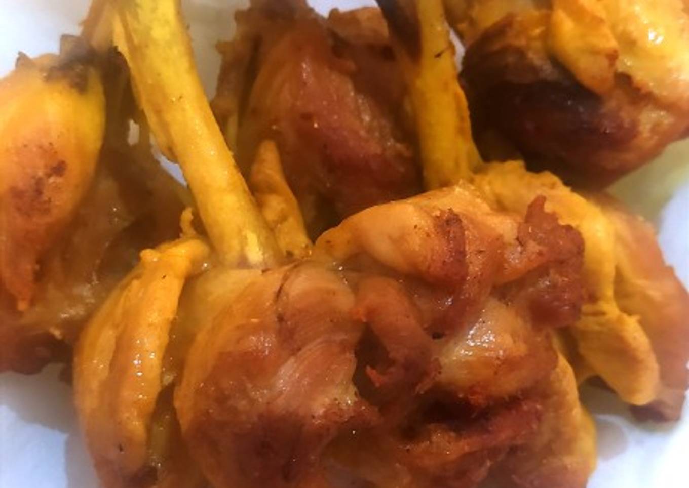Goreng paha ayam walik