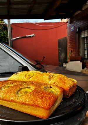 Una foto de Budines de banana