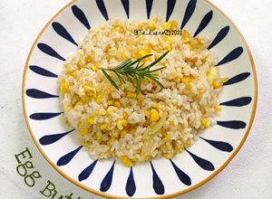 Foto resep Egg Butter Rice