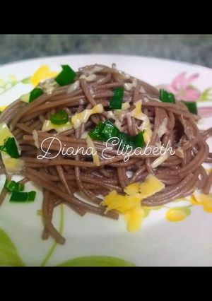Una foto de Pasta al vino tinto.👩🏼‍🍳🍷