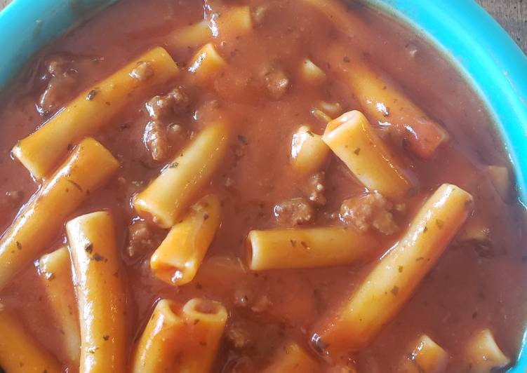 Simple Way to Make Super Quick Homemade Beefaroni