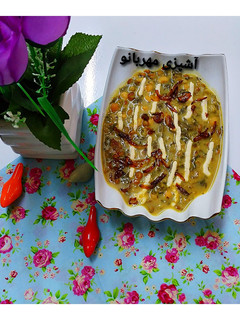 عکسی از دستور آش جو با کشک