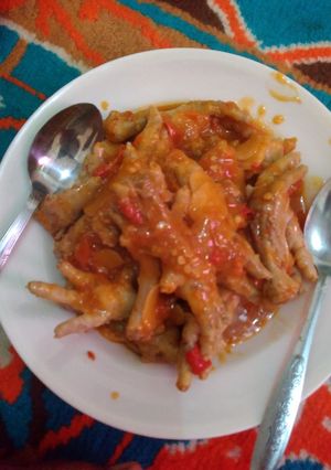 Foto resep Seblak Ceker pedas asli bandung