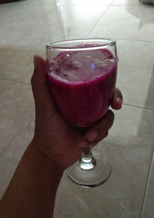 Foto resep Jus mangga buah naga