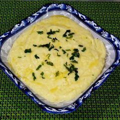 A picture of Mashed potatoes.