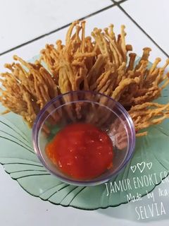 Foto resep Jamur Enoki crispy