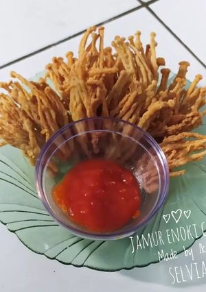 Foto resep Jamur Enoki crispy