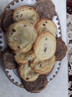 عکسی از دستور شیرینی کشمشی