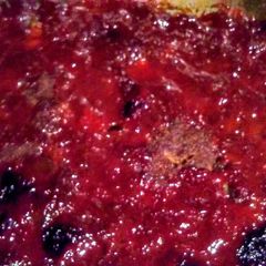 A picture of Meatloaf with Sweet & Spicy Glaze.