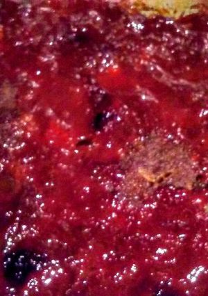 A picture of Meatloaf with Sweet & Spicy Glaze.