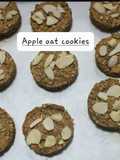 Apple oat cookies (no sugar, no butter, gluten free)