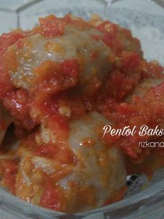 Foto resep Pentol Bakso Pedas