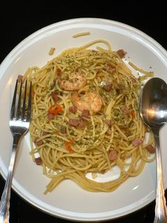 Foto resep Spaghetti Aglio olio spicy 🌶