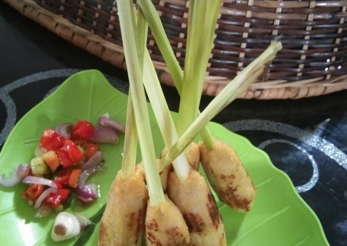 Ini dia! Resep  memasak Sate Lilit sambal Matah  nagih banget