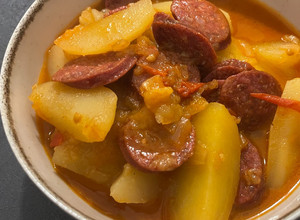 Paprikás krumpli recept fotója