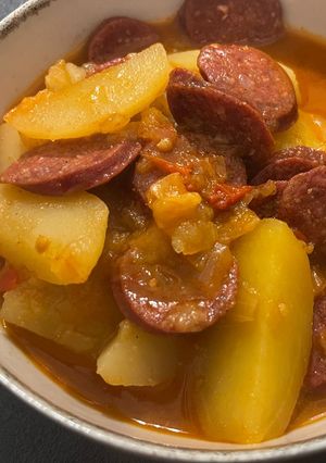 Paprikás krumpli recept fotója