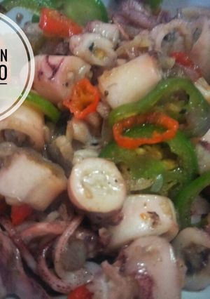 Foto resep Cumi asin cabe ijo