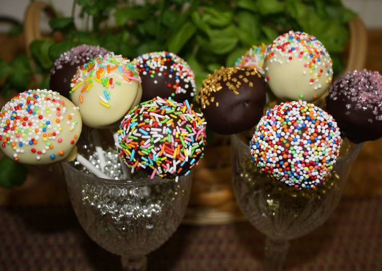Cake Pops De Oreo Y De Vainilla Receta De Max Manuel Cookpad