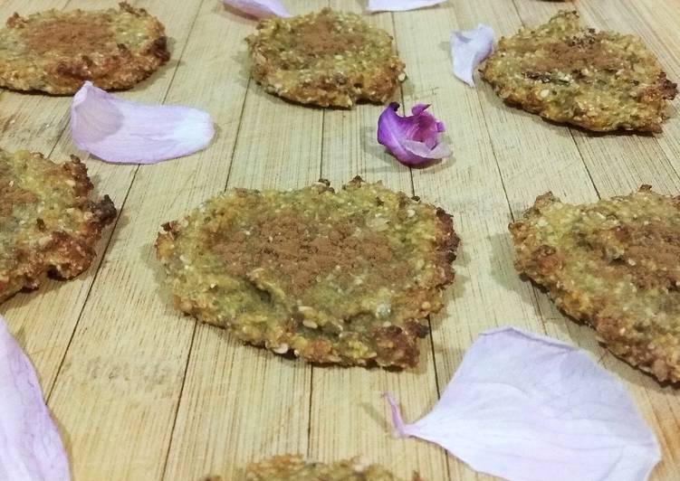 Galletas de avena y manzana